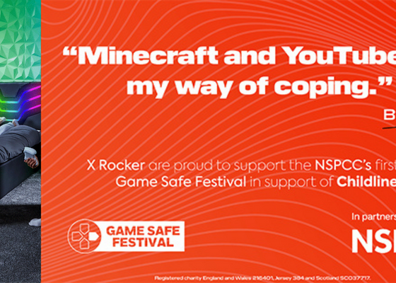 X Rocker partners with NSPCC in the first ever Game Safe Festival