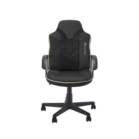 Saturn Mid-Back Office Chair - Black / Gold