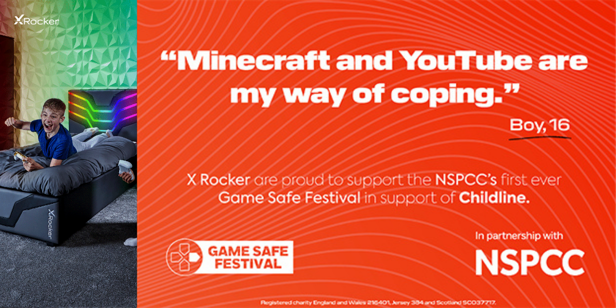 X Rocker partners with NSPCC in the first ever Game Safe Festival