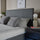 Ava Upholstered TV Bed with LED Lights - Grey (4 Sizes)