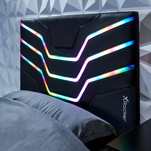 Cosmos RGB Single Gaming Bed-in-a-Box with LED Lighting