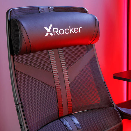 Helix Office PC Gaming Mesh Chair - Black