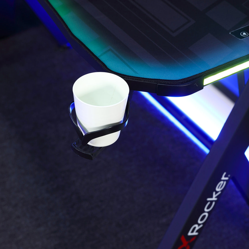 Lumio RGB Gaming Desk with FREE Mousepad