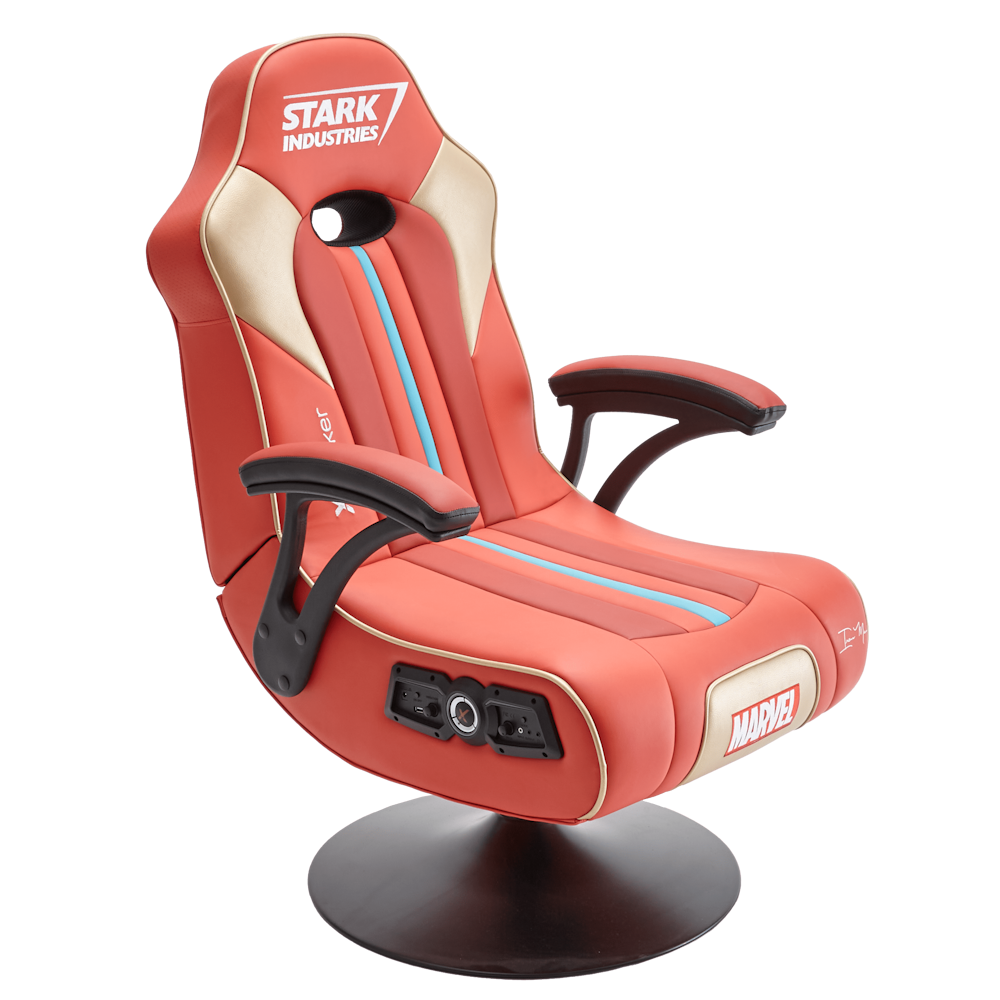 Official Marvel™ 2.1 Audio Gaming Chair - Iron Man - Elite Edition