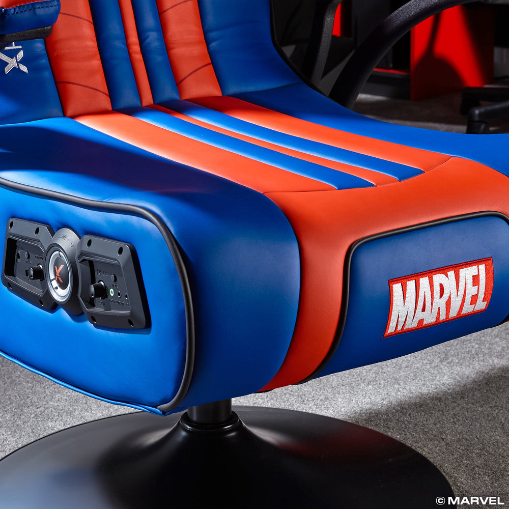Official Marvel™ 2.1 Audio Gaming Chair - Spider-Man - Elite Edition