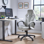 Maverick Fabric Office Gaming Chair - Natural Taupe