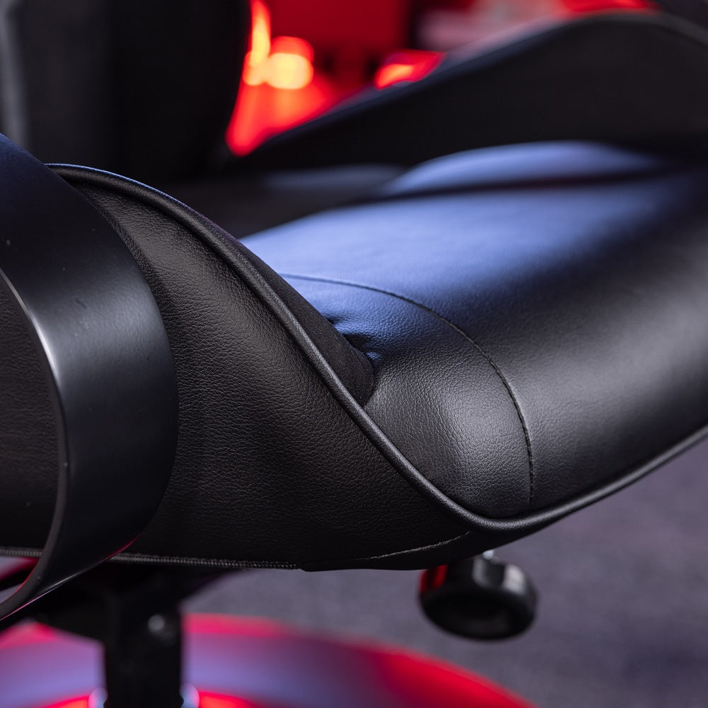 Gaming Chairs | MILANO Reclining Rocking Console Gaming Chair + Stool
