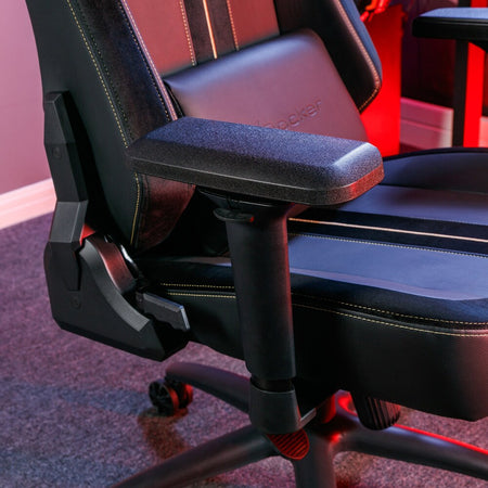 Onyx PC Office Ergonomic Gaming Chair - Black / Gold