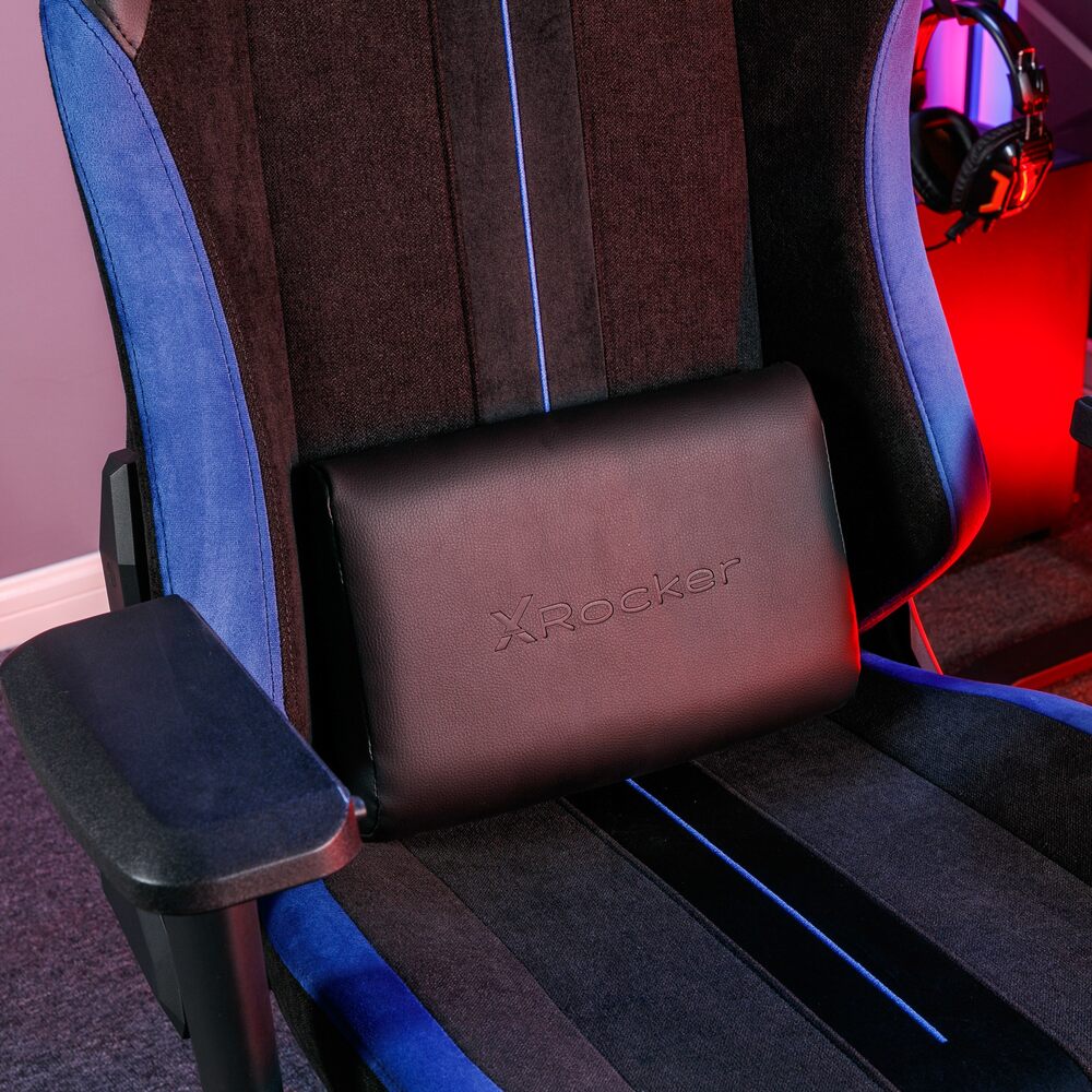 Onyx PC Office Ergonomic Gaming Chair - Black / Blue