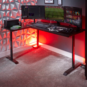 Panther XL Ambi Reversible L-Shape Corner Gaming Desk