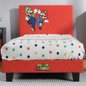 Official Super Mario™ Gaming Bed - Single 3ft - Red