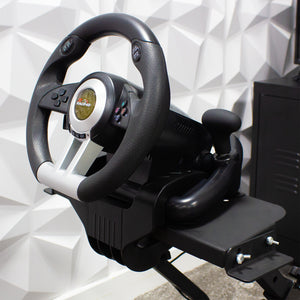 XR Racing: Steering Wheel and Pedals for PC, PS4, Xbox One, Switch