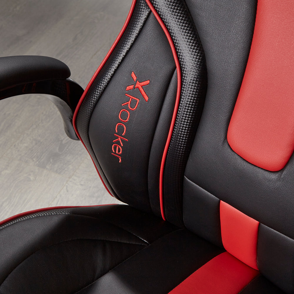 Maverick Ergonomic Office Gaming Chair - Black/Red