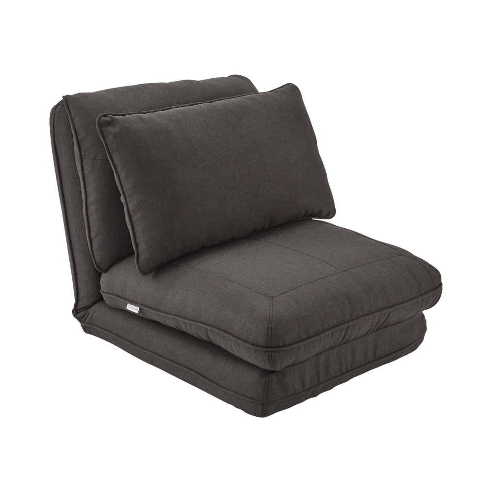 Crash Pad XL Gaming Fold Out Chair - Grey