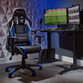 Agility Compact eSports Gaming Chair for Juniors - Blue