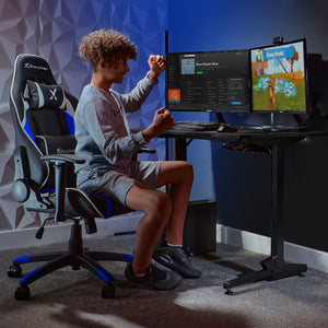 Agility Compact eSports Gaming Chair for Juniors - Blue
