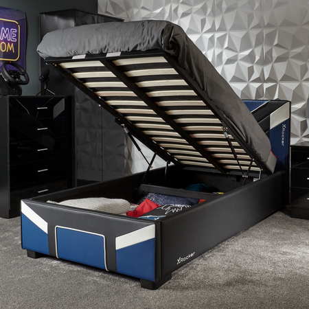 Cerberus Ottoman Gaming Bed - Blue (3 Sizes)