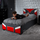 Cerberus Ottoman Gaming Bed - Red (3 Sizes)