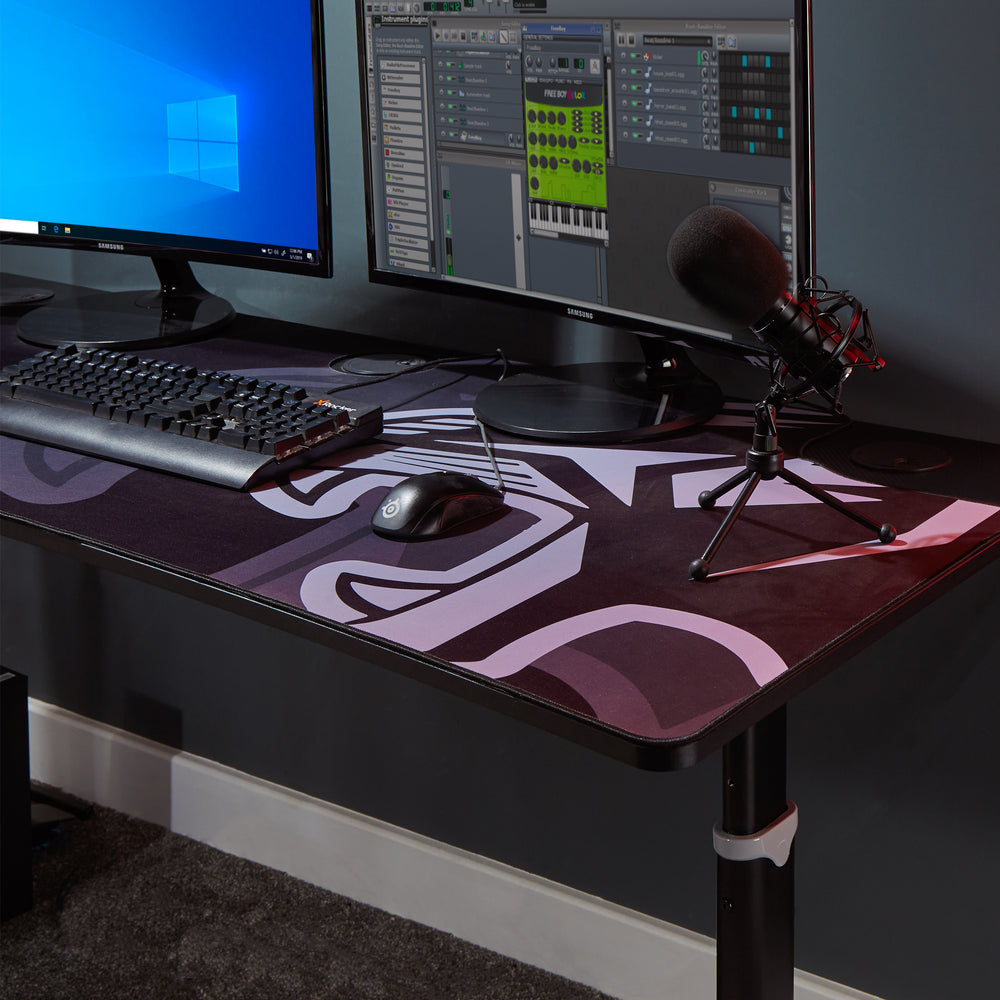 Cougar XL Manual Height Adjustable Gaming Desk