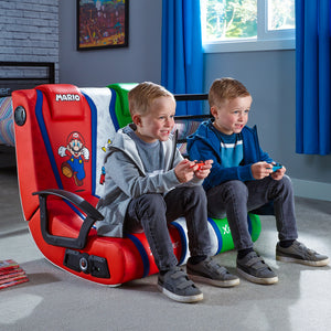 Official Super Mario™ Dual VS 2.1 Floor Gaming Chair - Seats 2