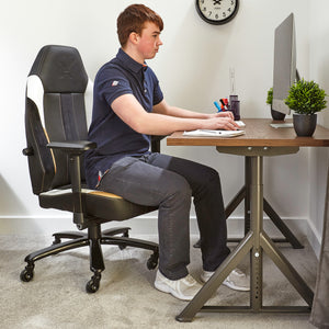 Echo XL Ergonomic Gaming Chair with X Cool Foam - Gold