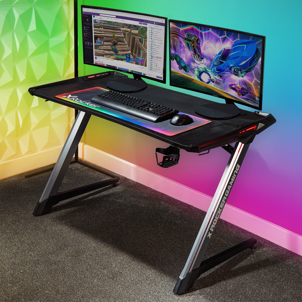 Gaming Desks | Lynx Rgb Gaming Desk