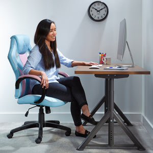 Maverick Office Gaming Chair - Bubblegum Pink Edition