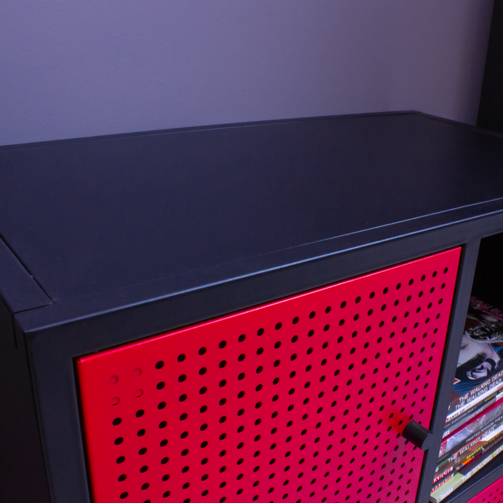 Mesh-Tek Square 4 Cube Storage Cabinet