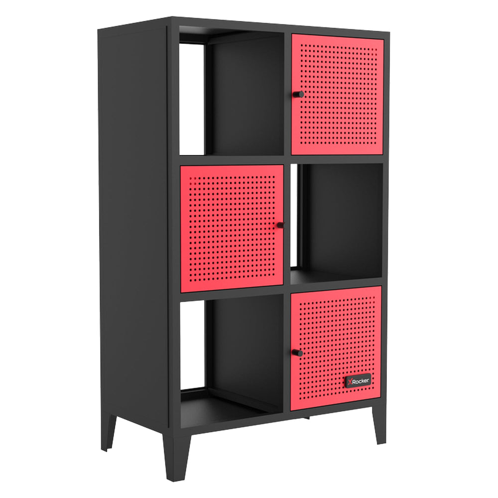 Mesh-Tek Tall 6 Cube Storage Cabinet