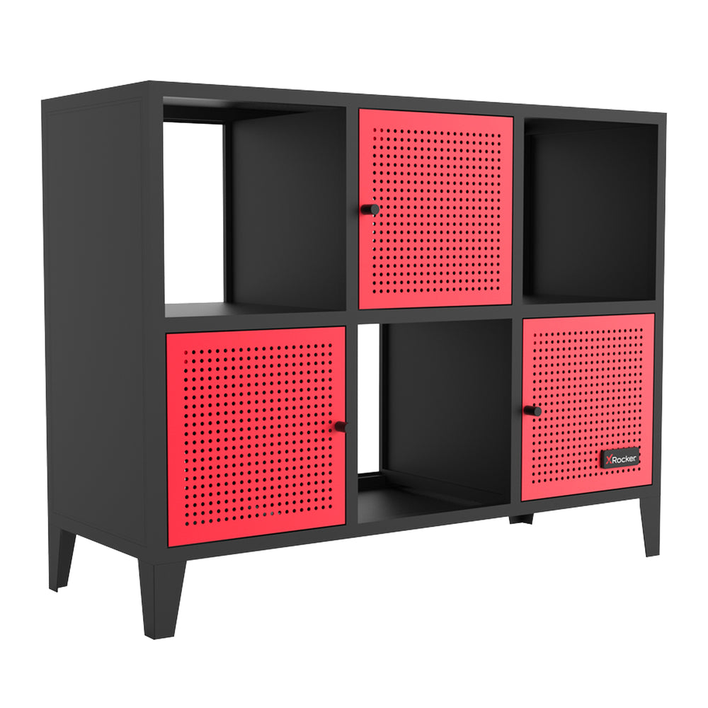 Mesh-Tek Wide 6 Cube Storage Cabinet