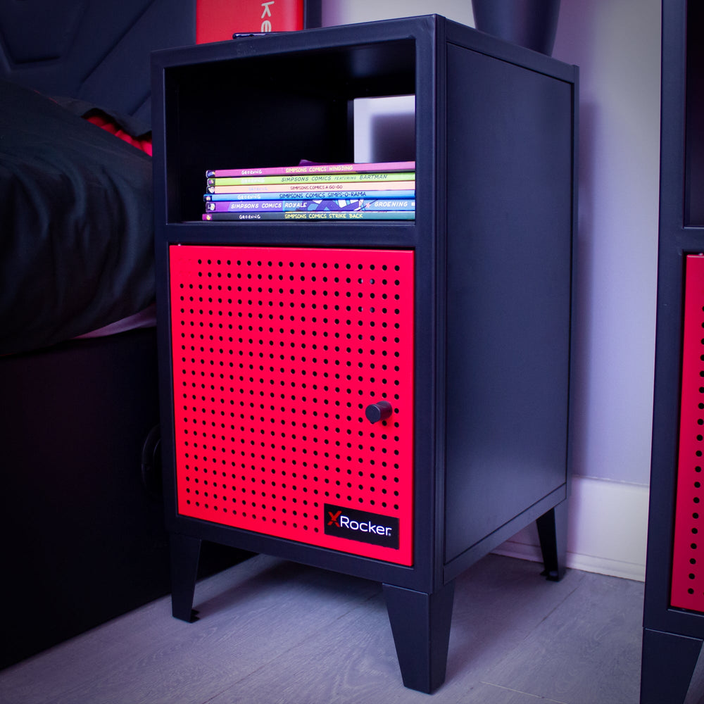 Mesh-Tek Bedside Table Storage Cabinet