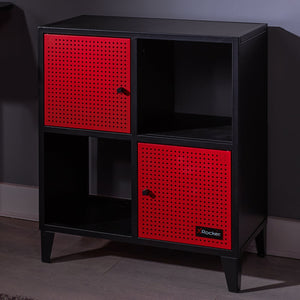 Mesh-Tek Square 4 Cube Storage Cabinet