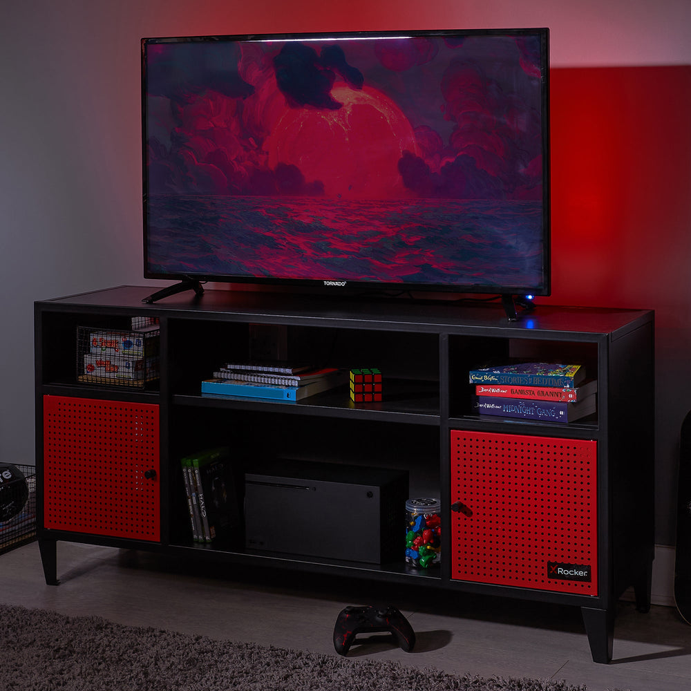 Mesh-Tek Media TV Unit with Storage