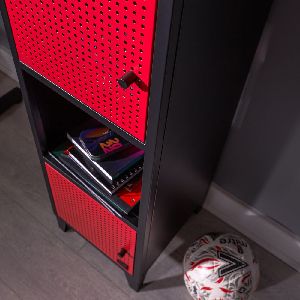 Mesh-Tek Tall 5 Cube Display Cabinet