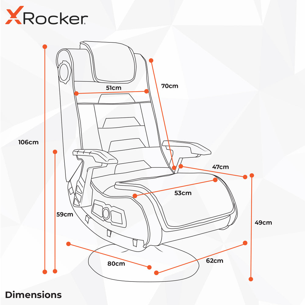 Pro 4.1 Wireless Audio Gaming Chair