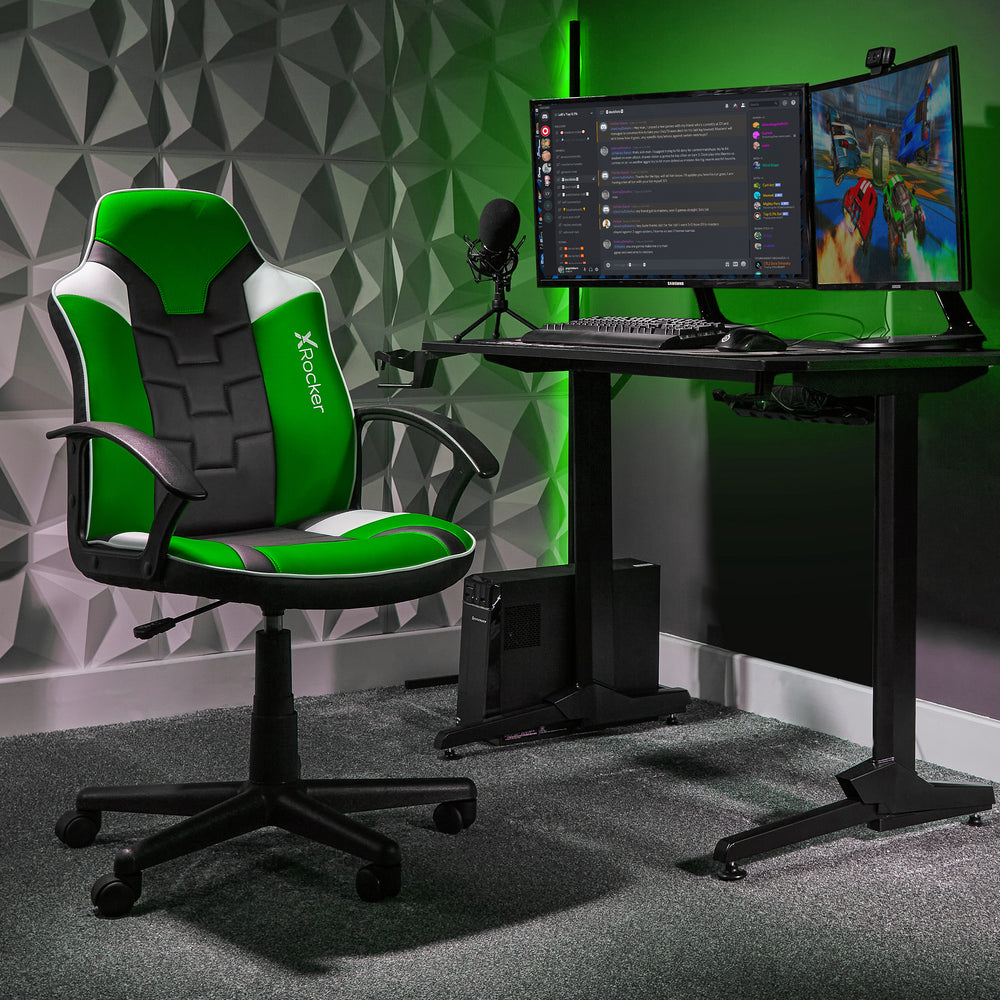 Saturn Mid-Back Office Chair - Green