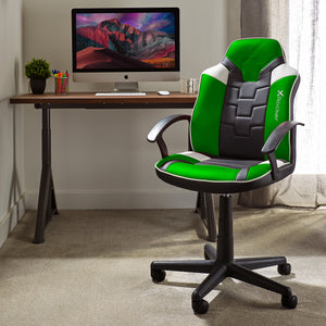 Saturn Mid-Back Office Chair - Green