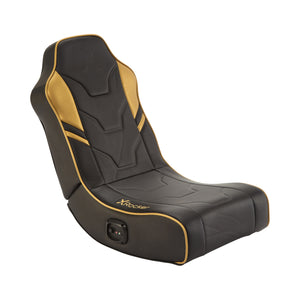 Shadow 2.0 Floor Rocker Gaming Chair - Gold