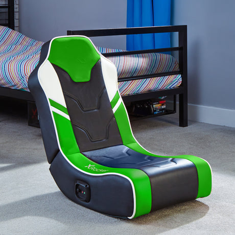 Shadow 2.0 Floor Rocker Gaming Chair - Green