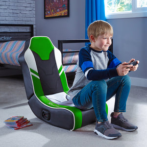 Shadow 2.0 Floor Rocker Gaming Chair - Green