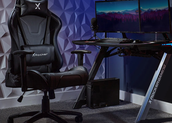 Agility eSports Office PC Chair - Carbon Black